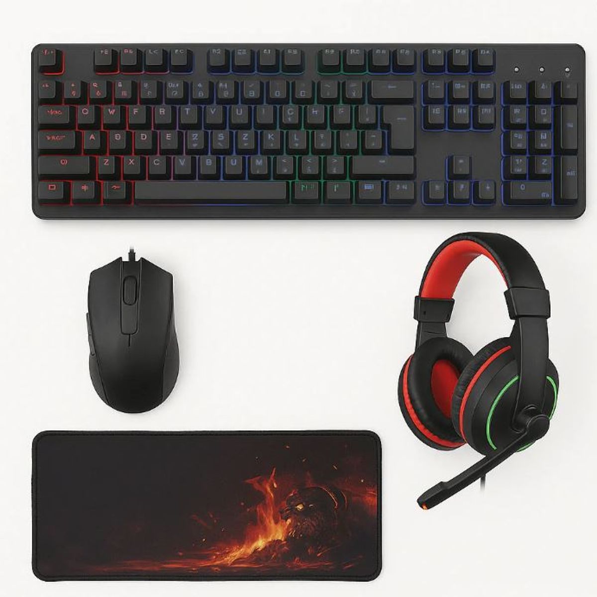 GENERICO - Kit Gamer 4 en 1