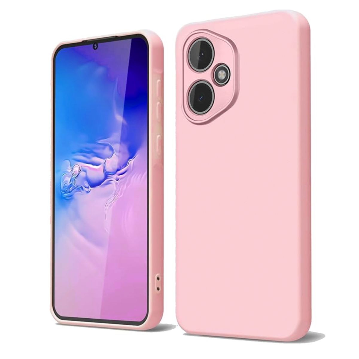 JOIGO - Carcasa Funda Para Honor 400 Goma Rosado