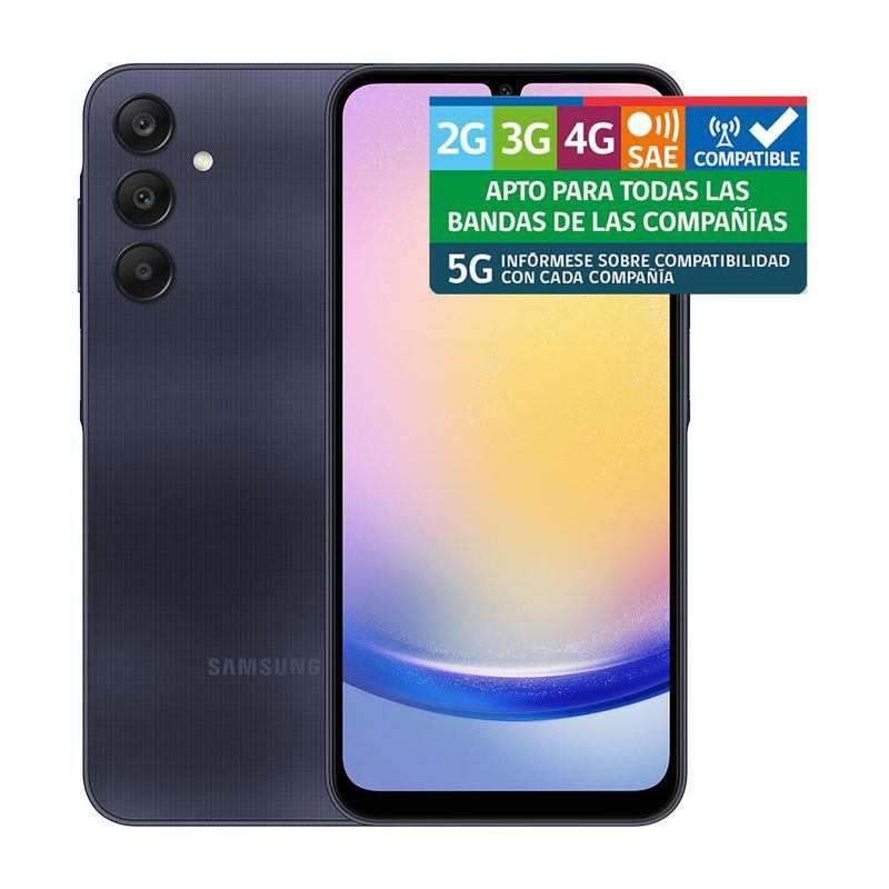 SAMSUNG - Samsung Galaxy A25 5G 128GB 65 Negro Liberado