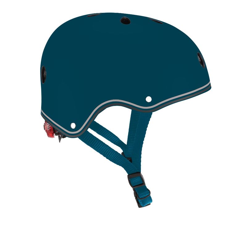 GLOBBER - Casco infantil Globber Primo Lights Petrol Blue