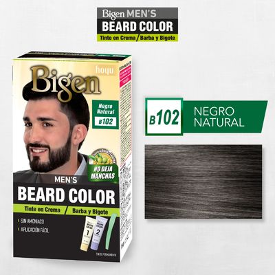 Imagen 2 del producto Tinte para barba BEARD COLOR B102 Negro natural