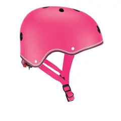 GLOBBER - Casco infantil Primo Lights Deep Pink Talla XS 48-53