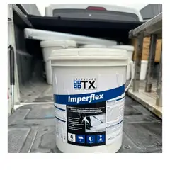 TRANSEX - Imperflex Membrana Impermeable 4kg Galon