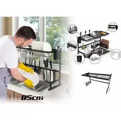 GENERICO - Organizador Y Escurridor De platos 2 Niveles