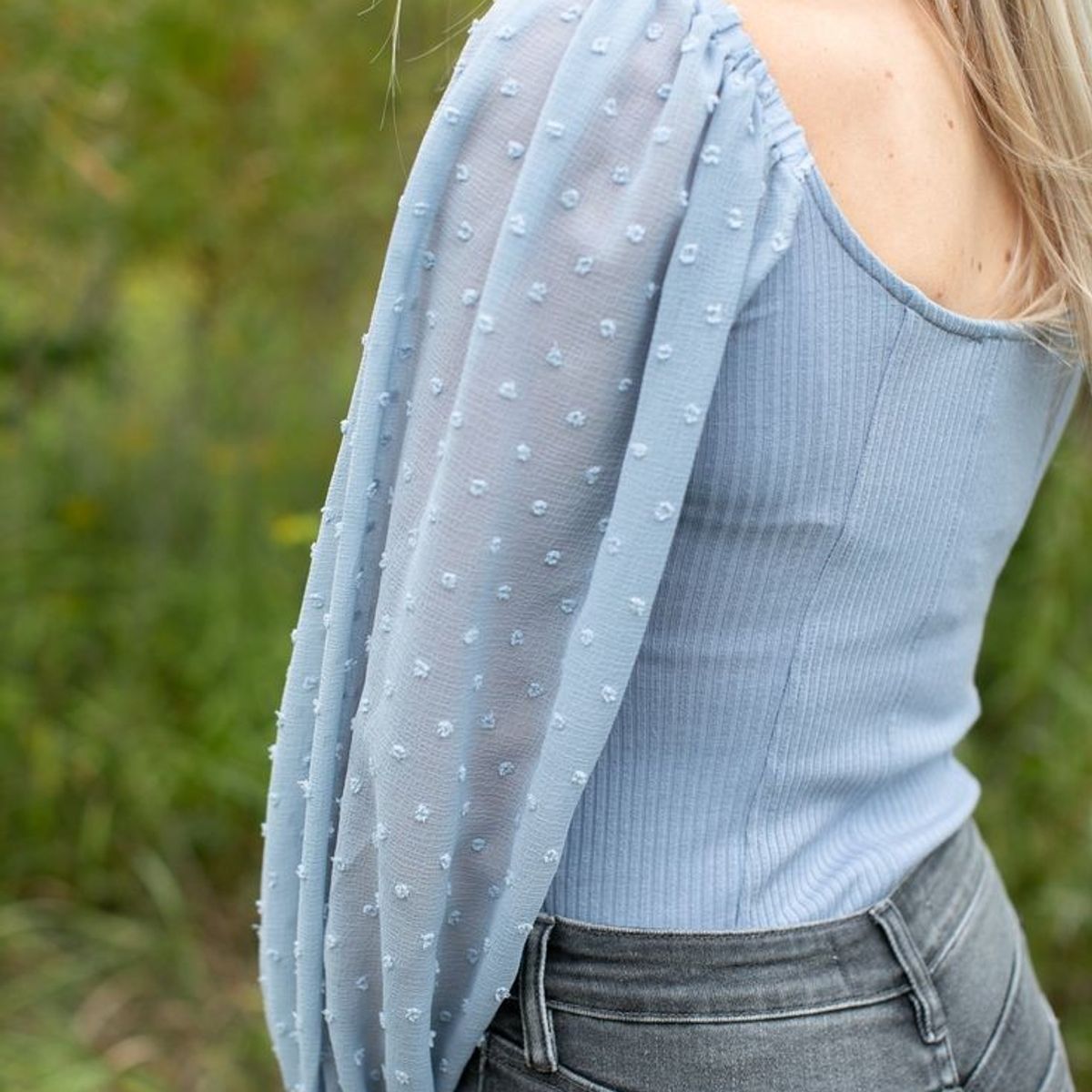 ARRAKASTA - Body de punto acanalado