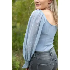 ARRAKASTA - Body de punto acanalado