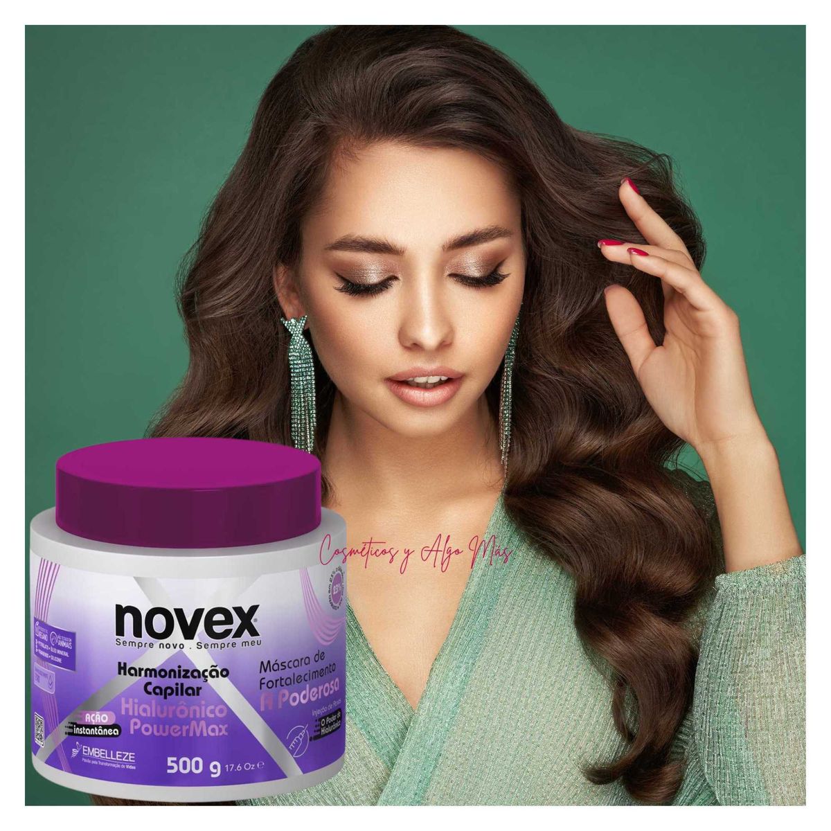 NOVEX - Crema tratamiento regeneración capilar con acido hialuronico 500gr