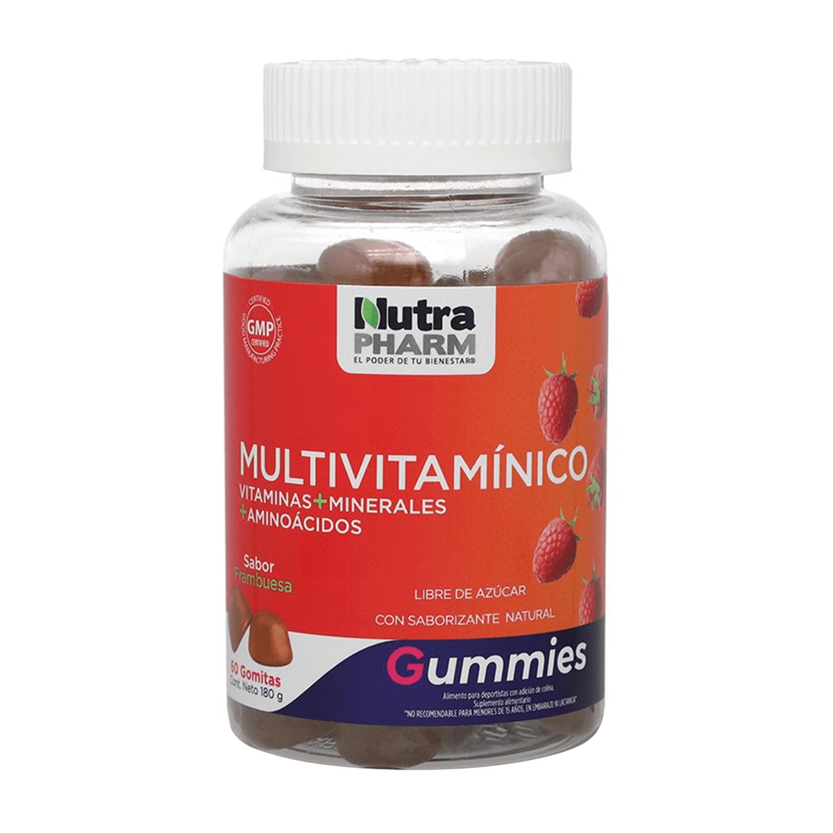 NUTRAPHARM - MULTIVITAMINICO 60 GOMITAS NUTRAPHARM