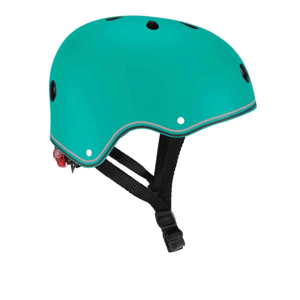 GLOBBER - Casco infantil Globber Primo Lights Emerald Green Talla XS 48-53