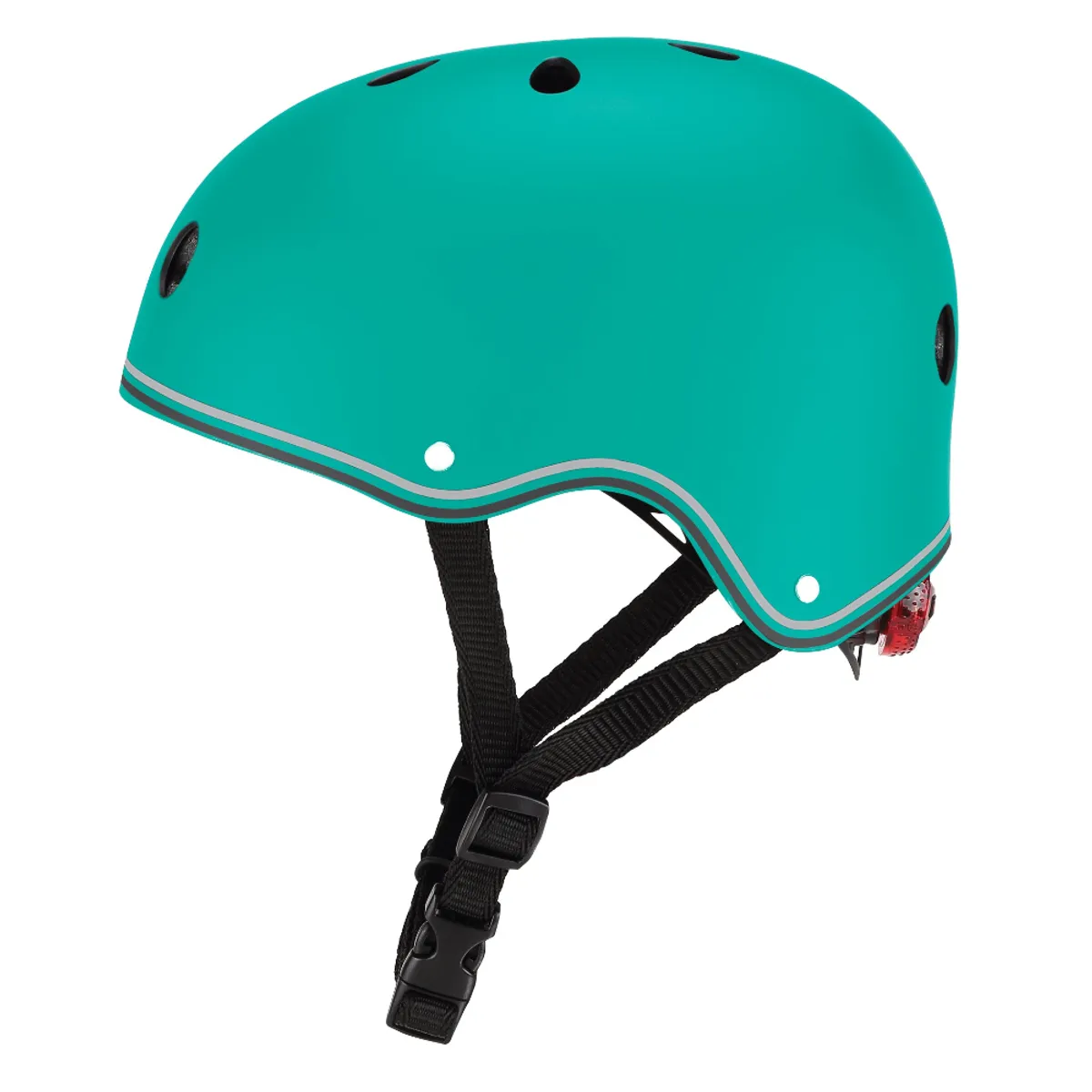 GLOBBER - Casco infantil Globber Primo Lights Emerald Green Talla XS 48-53