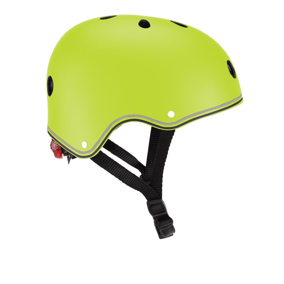 GLOBBER - Casco infantil Globber Primo Lights Lime Green Talla XS-S 48-53