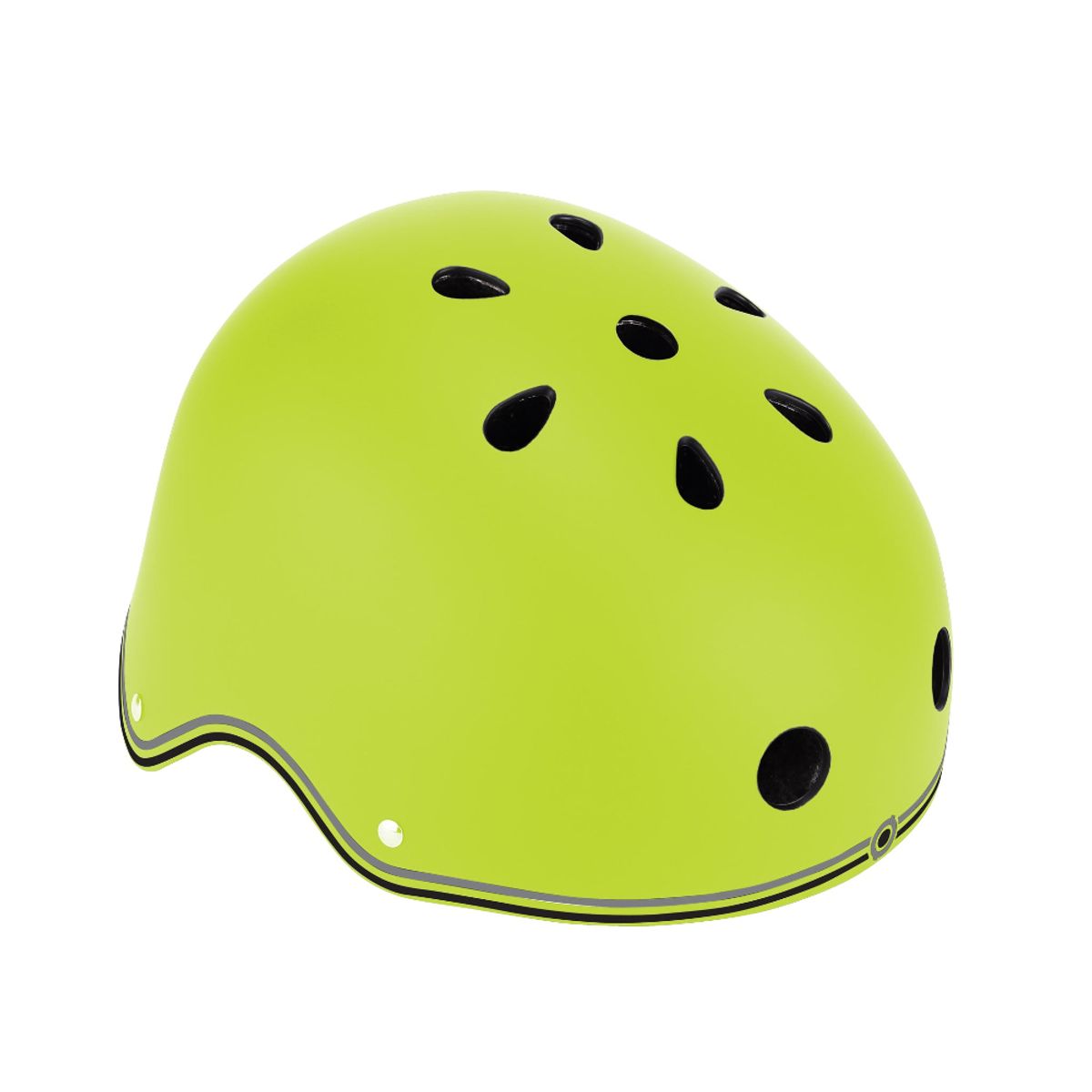 GLOBBER - Casco infantil Globber Primo Lights Lime Green Talla XS-S 48-53