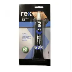 GENERICO - Pegamento Adhesivo De Contacto Multiuso 60 REX Pomo 60cc - Café Claro