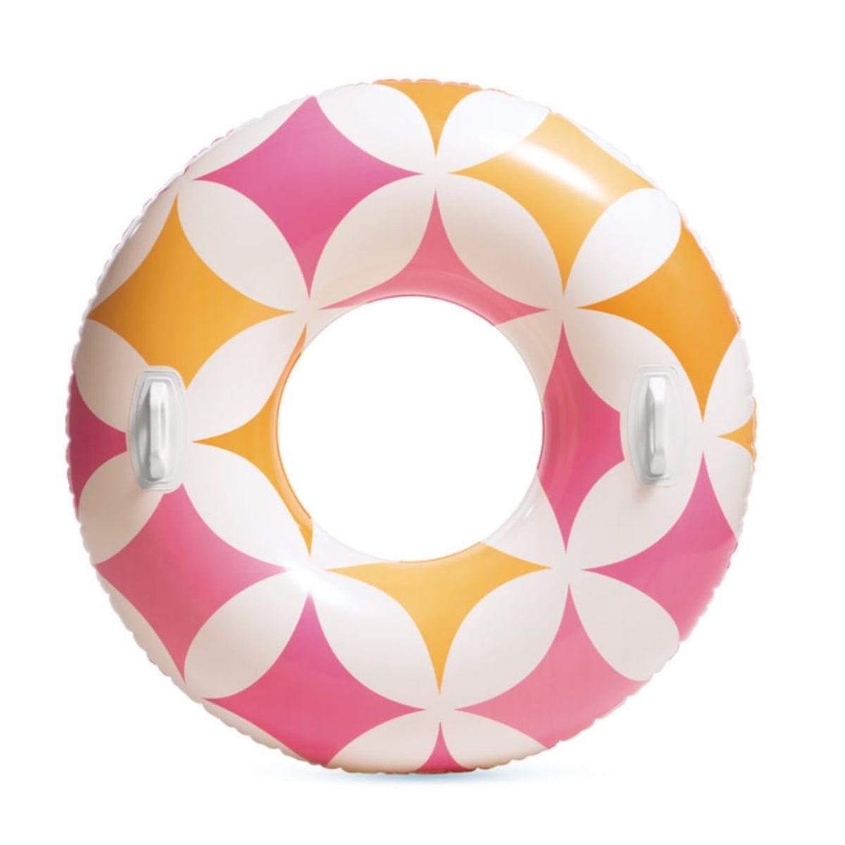 INTEX - Flotador Inflable Vintage INTEX con Asas de Sujeción 114 cm