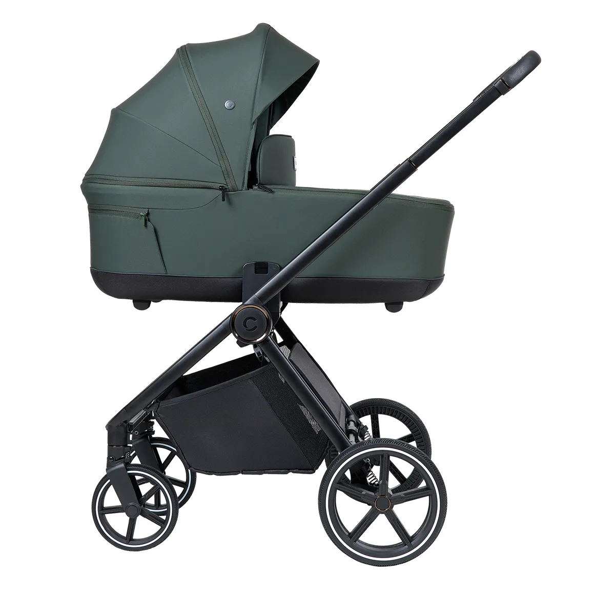 CARESTINO - Coche Beverly V3 Verde Musgo