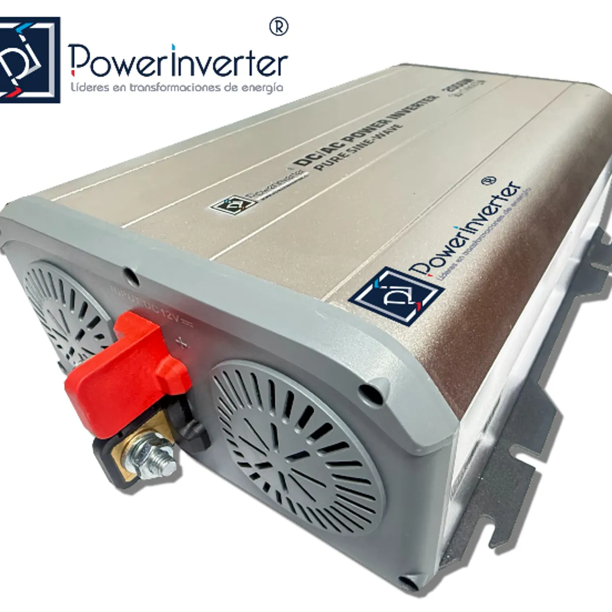 GENERICO - INVERSOR DE VOLTAJE 12VDC220VAC 2000W PSW - PTS - BLUETOOTH -PREMIUN CALIDAD