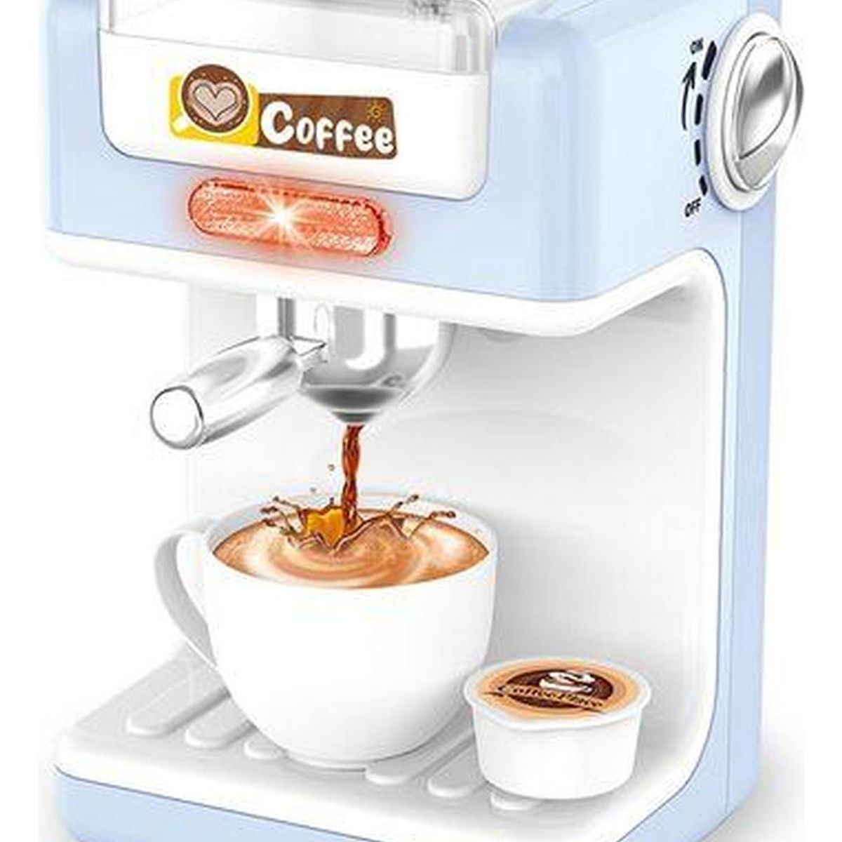 JAGIMA - Cafetera Eléctrica De Juguete + 3a-juguetes Educativos