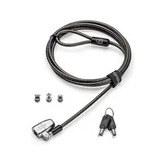 KENSINGTON - Cable de Seguridad ClickSafe® Universal 2.0 3 slot (T Bar, Nano, Wedge) K68102WW