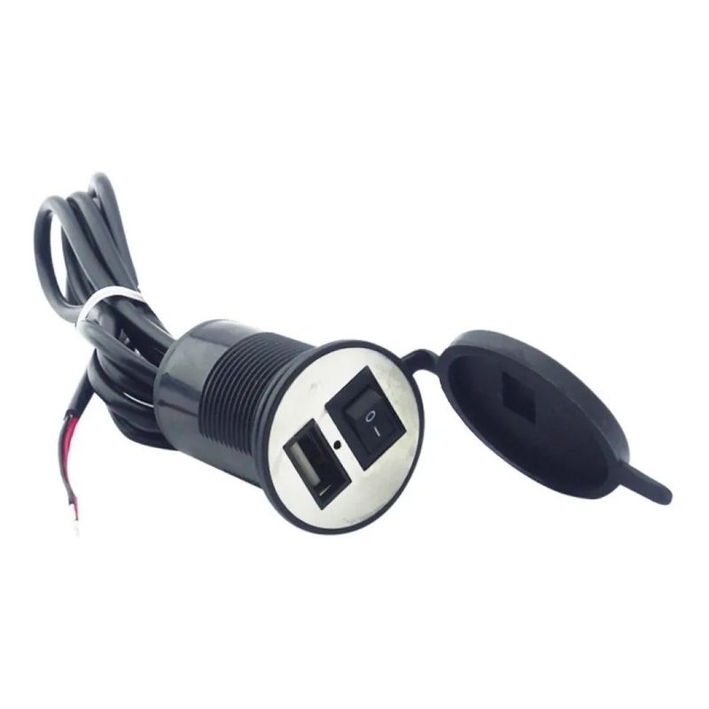 GENERICO - Cargador Usb Para Moto Con Base