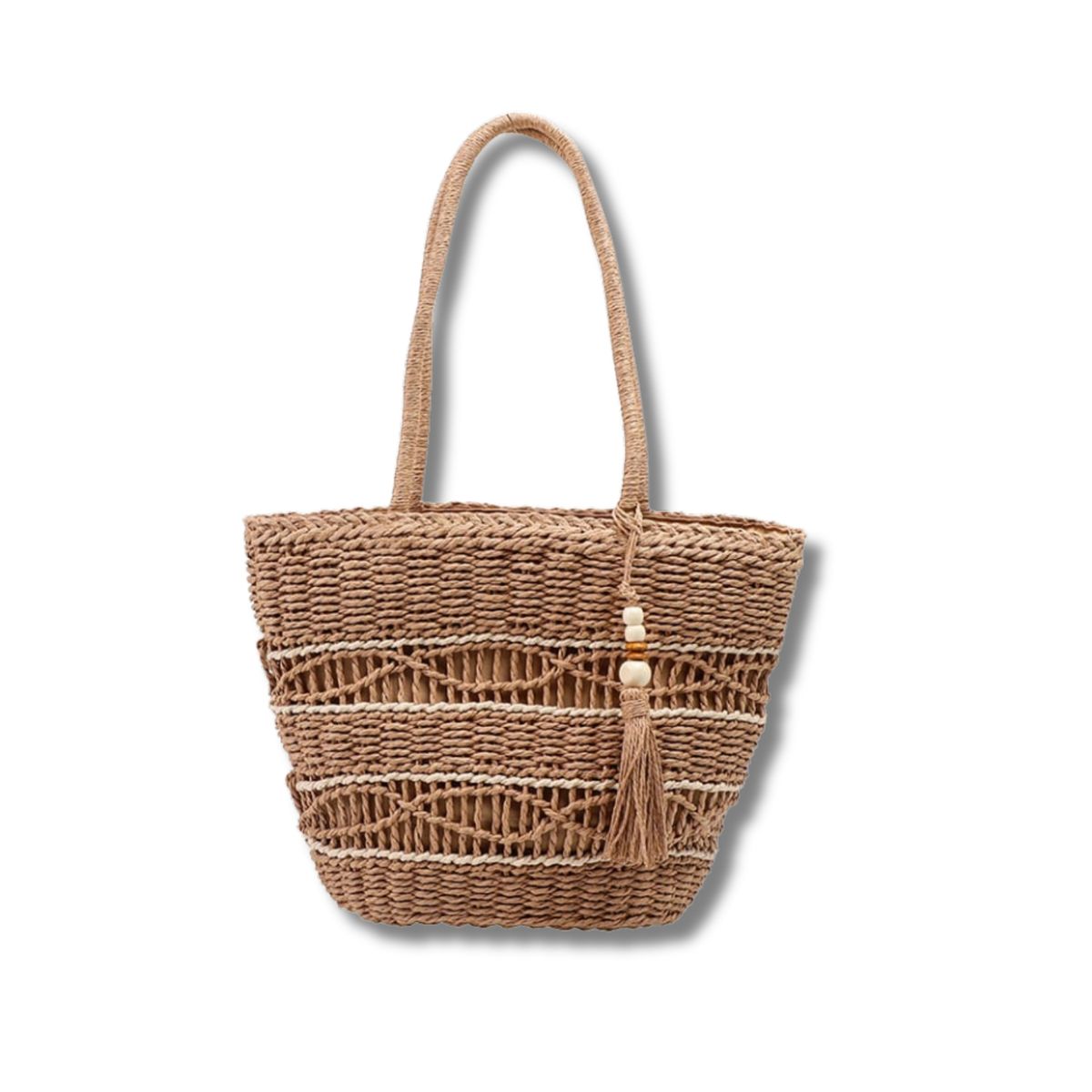 COLETTE - Bolso Tejido Playero Vacaciones Colores Varios