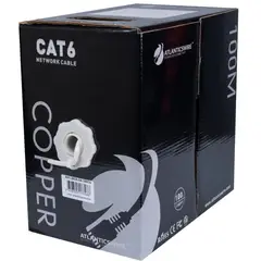 ATLANTICSWIRE - CABLE UTP CAT6 100 MTS, 23 AWG, 100% COBRE. GRIS.
