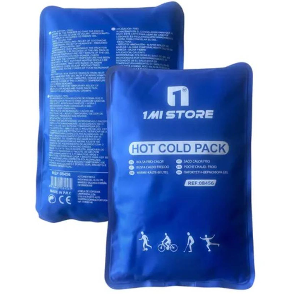 GENERICO - Gelpack Frio-calor Para Golpes Y Lesiones 300 Gramos 13x23cm