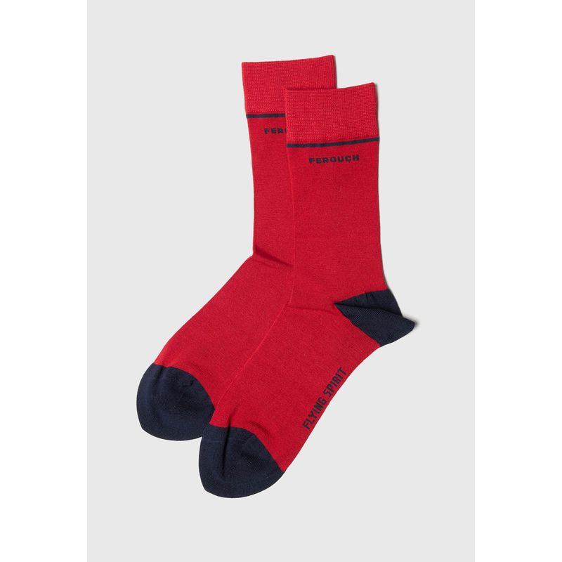 FEROUCH - Calcetines Alabama Rojo Ferouch