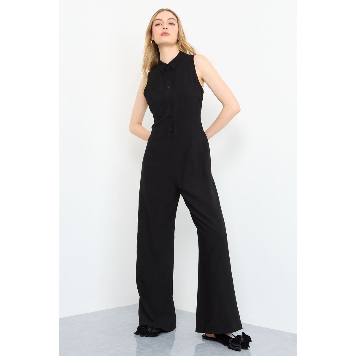 IO - Enterito Largo Mujer Negro Io