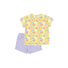 FICCUS - Conjunto Niña Day To Day 2610721 Amarillo