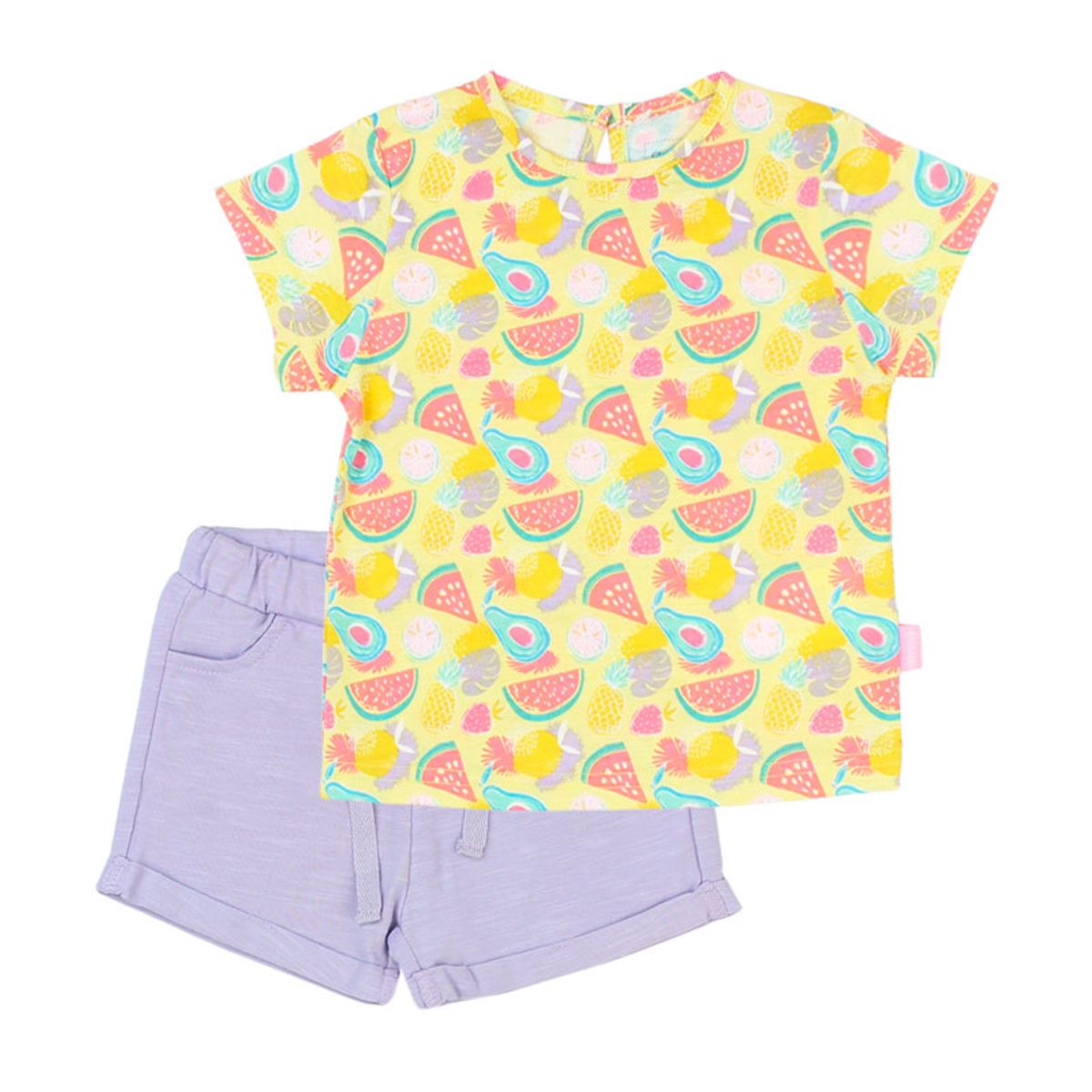 FICCUS - Conjunto Niña Day To Day 2610721 Amarillo Ficcus