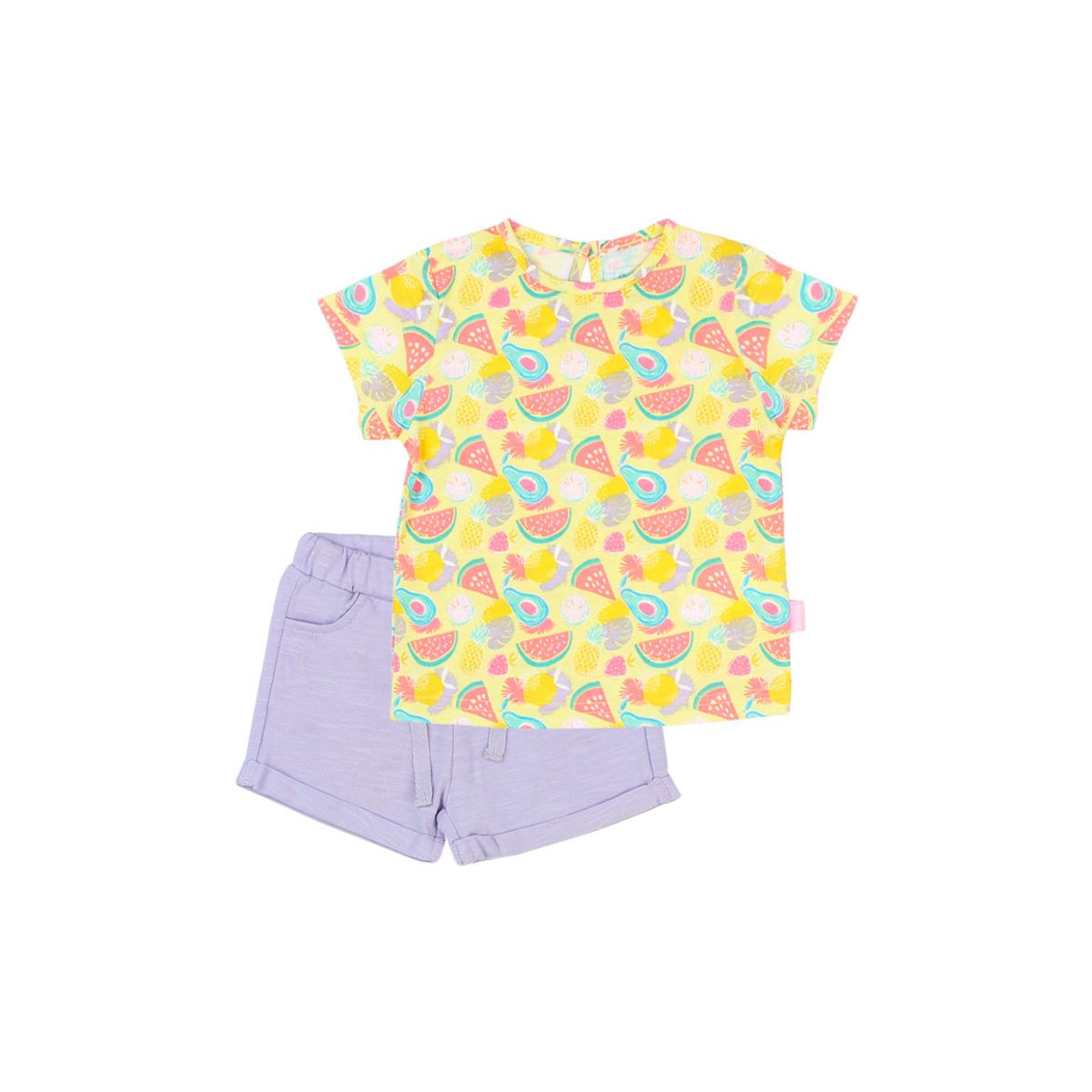 FICCUS - Conjunto Niña Day To Day 2610721 Amarillo Ficcus