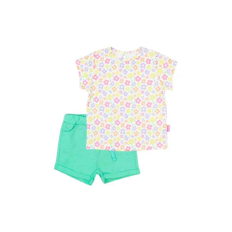 FICCUS - Conjunto Niña Day To Day 2610721 Blanco Ficcus