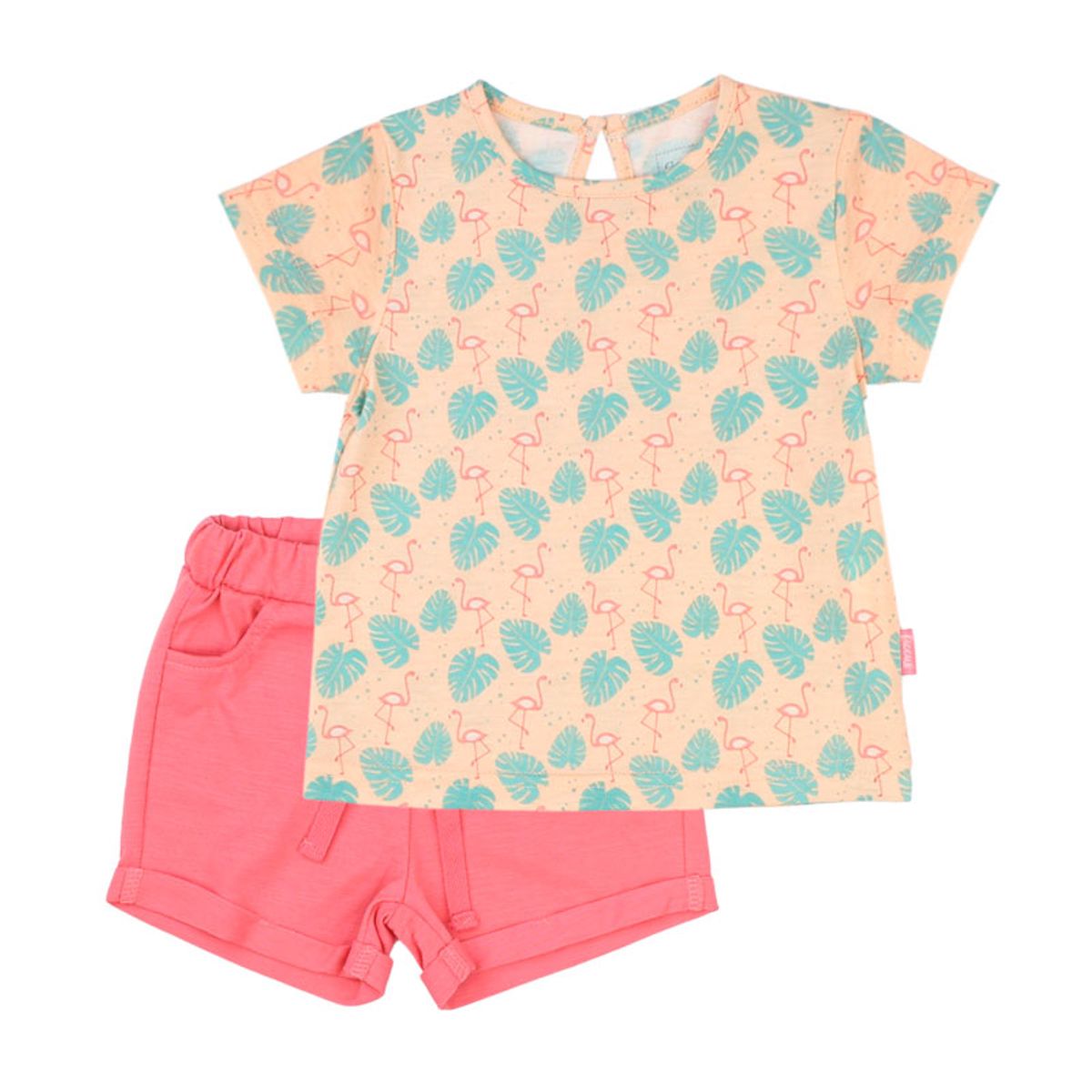 FICCUS - Conjunto Niña Day To Day 2610721 Naranjo Ficcus