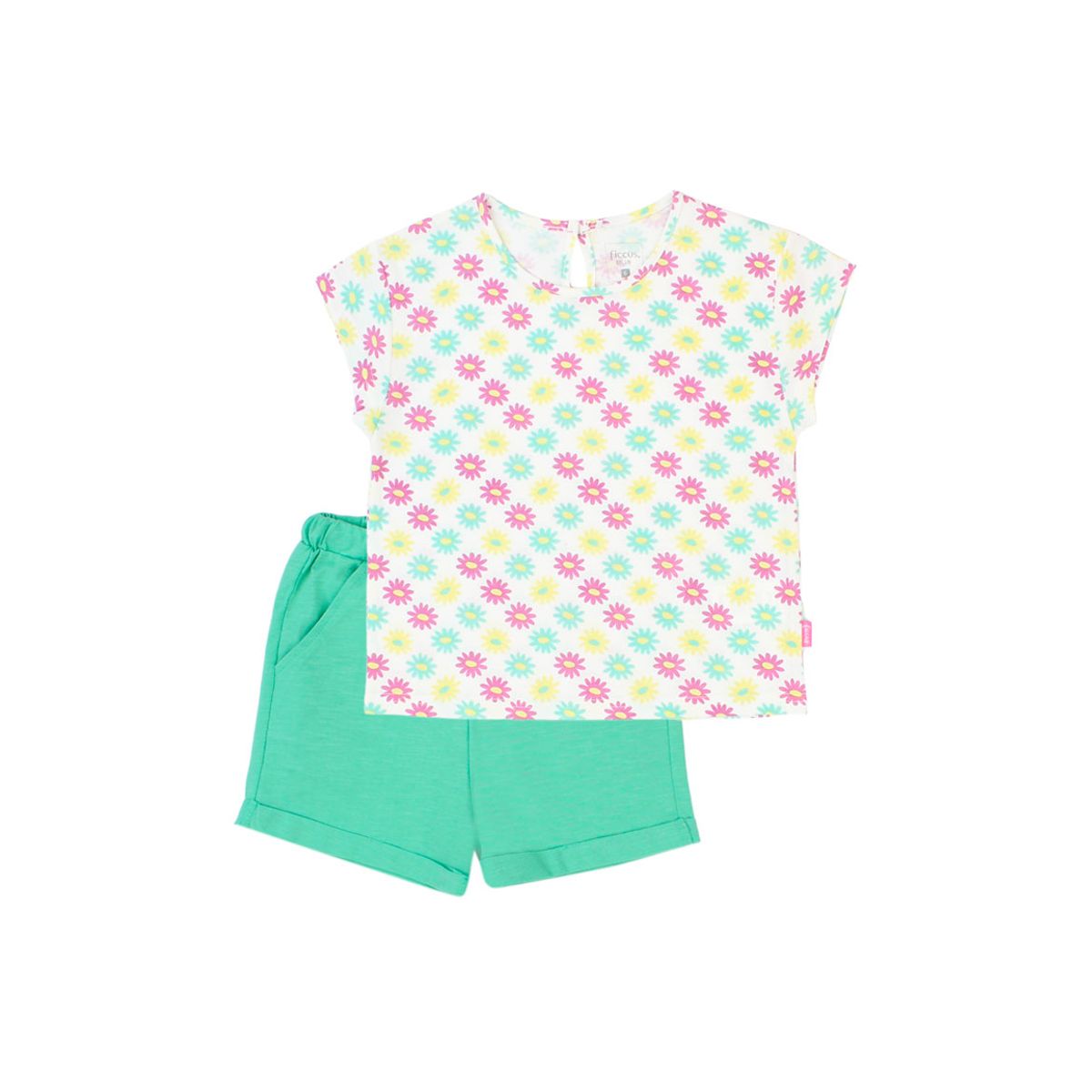 FICCUS - Conjunto Niña Day To Day 2610756 Blanco Ficcus