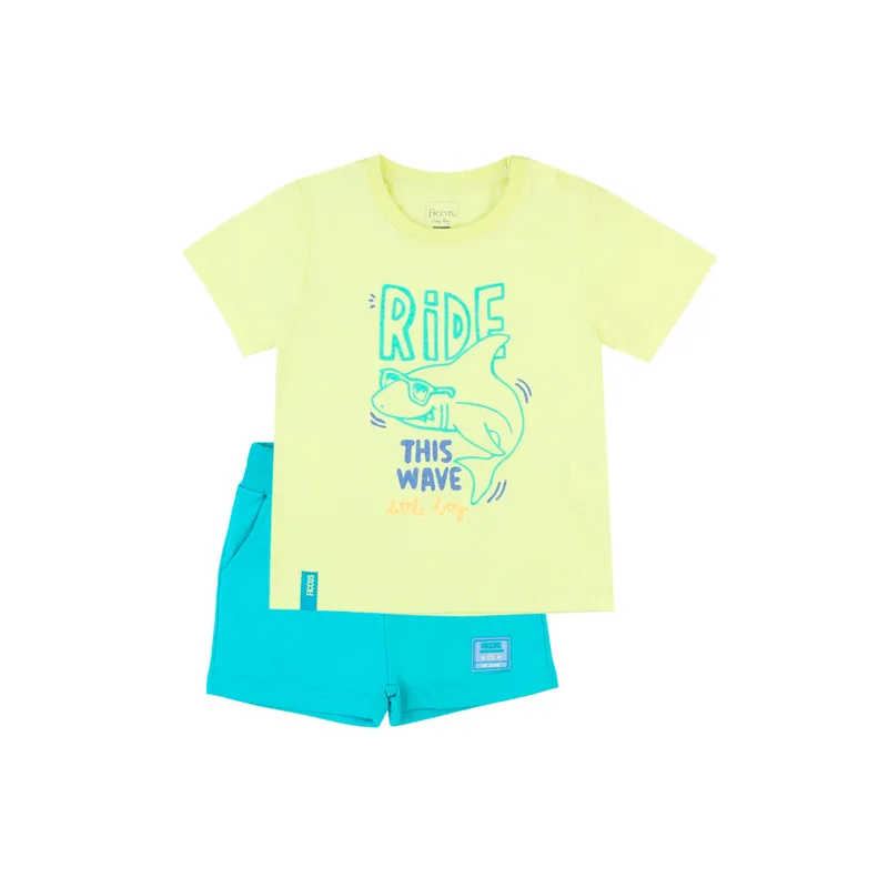 FICCUS - Conjunto Niño Day To Day 2610703 Amarillo Ficcus