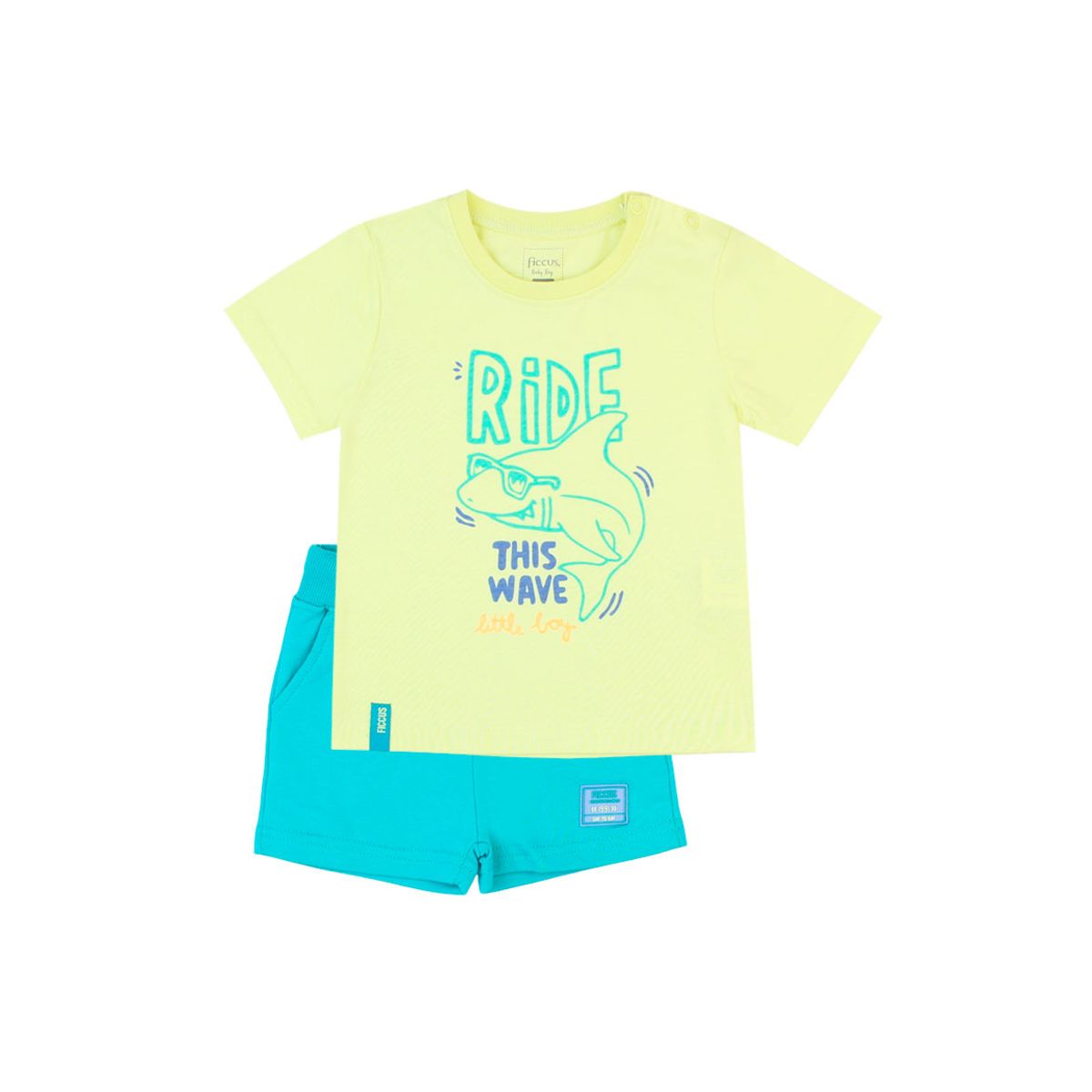 FICCUS - Conjunto Niño Day To Day 2610703 Amarillo Ficcus