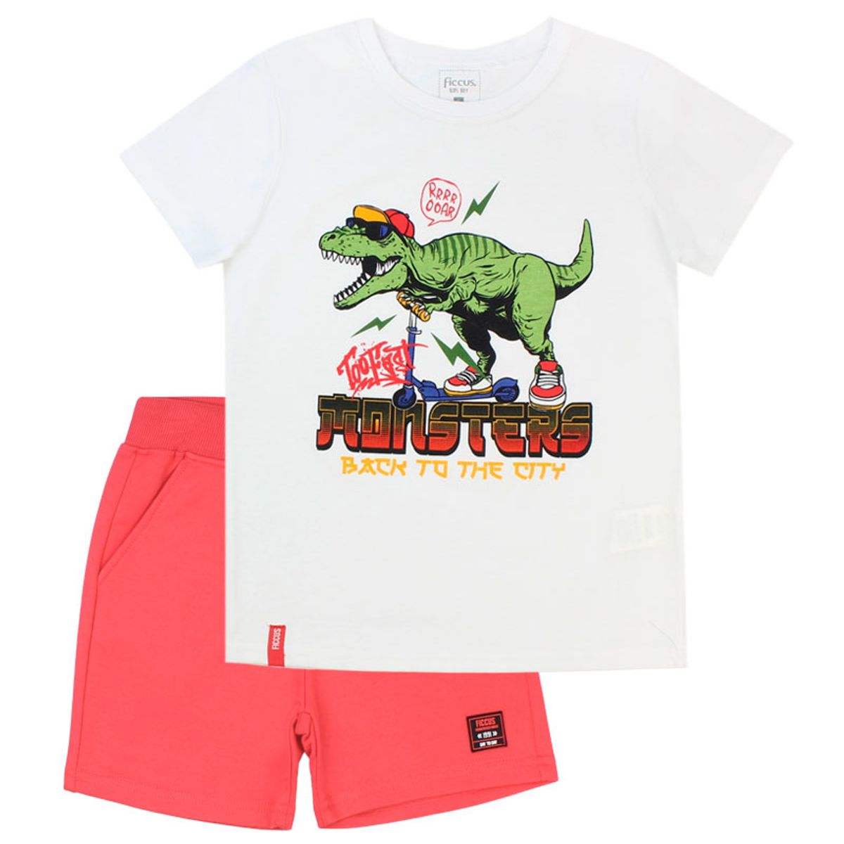 FICCUS - Conjunto Niño Day To Day 2610735 Blanco Ficcus