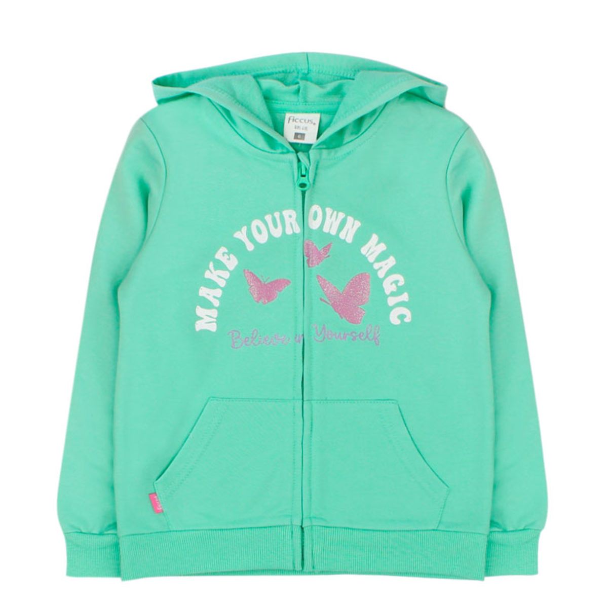 FICCUS - Polerón Niña Day To Day 2610741 Verde Ficcus