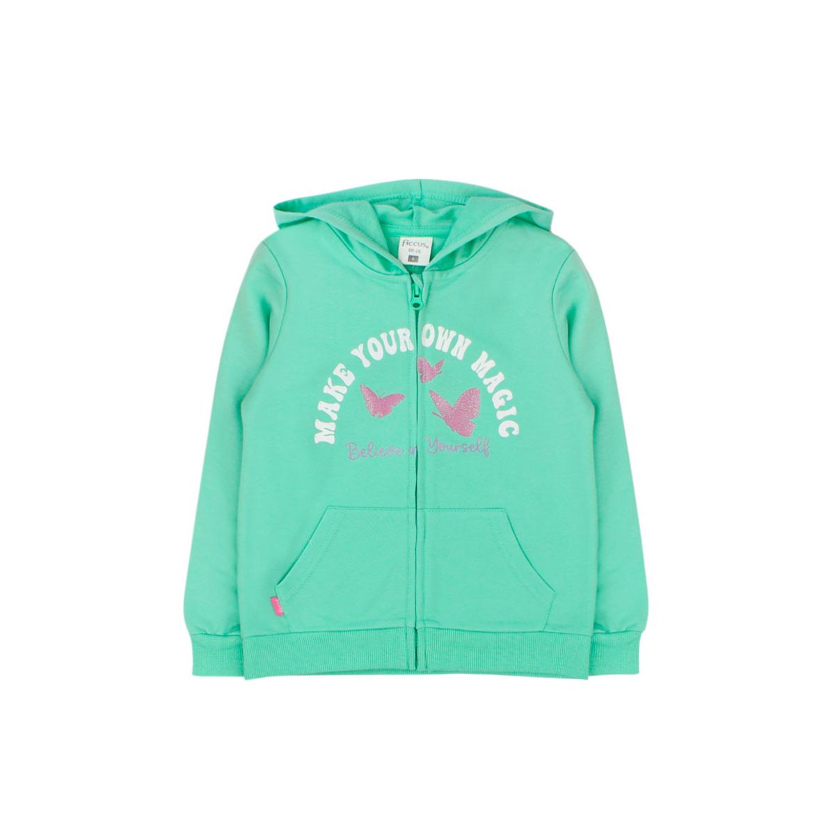 FICCUS - Polerón Niña Day To Day 2610741 Verde Ficcus