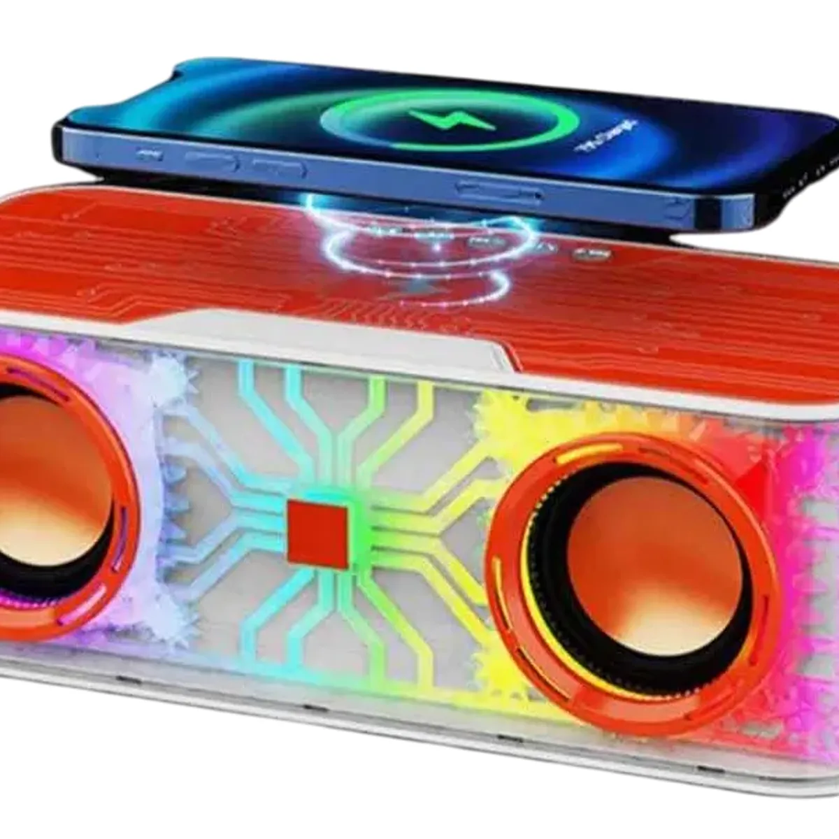 GENERICO - Parlante De Mesa Altavoz Bluetooth Recargable Cargador