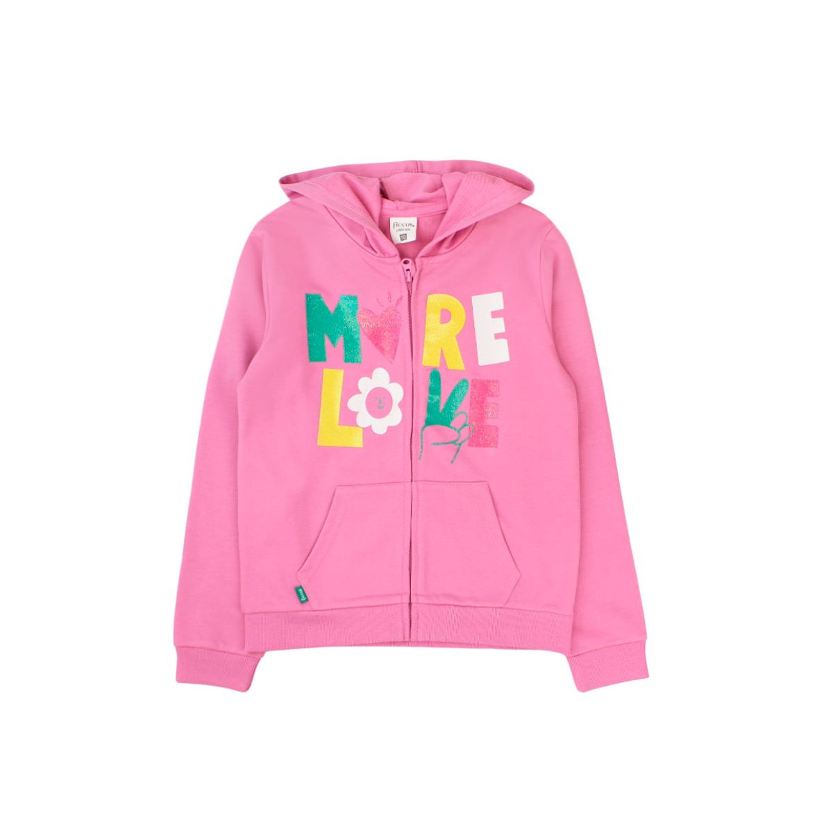 FICCUS - Polerón Niña Day To Day 2610774 Rosado Ficcus