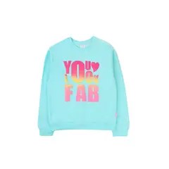 FICCUS - Polerón Niña Day To Day 2610775 Turquesa