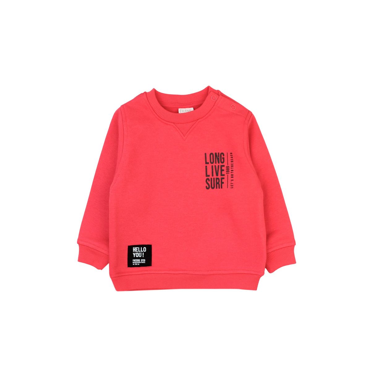 FICCUS - Polerón Niño Day To Day 2610696 Rojo Ficcus