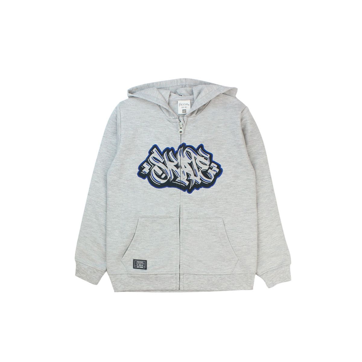 FICCUS - Polerón Niño Day To Day 2610727 Gris Melange Ficcus