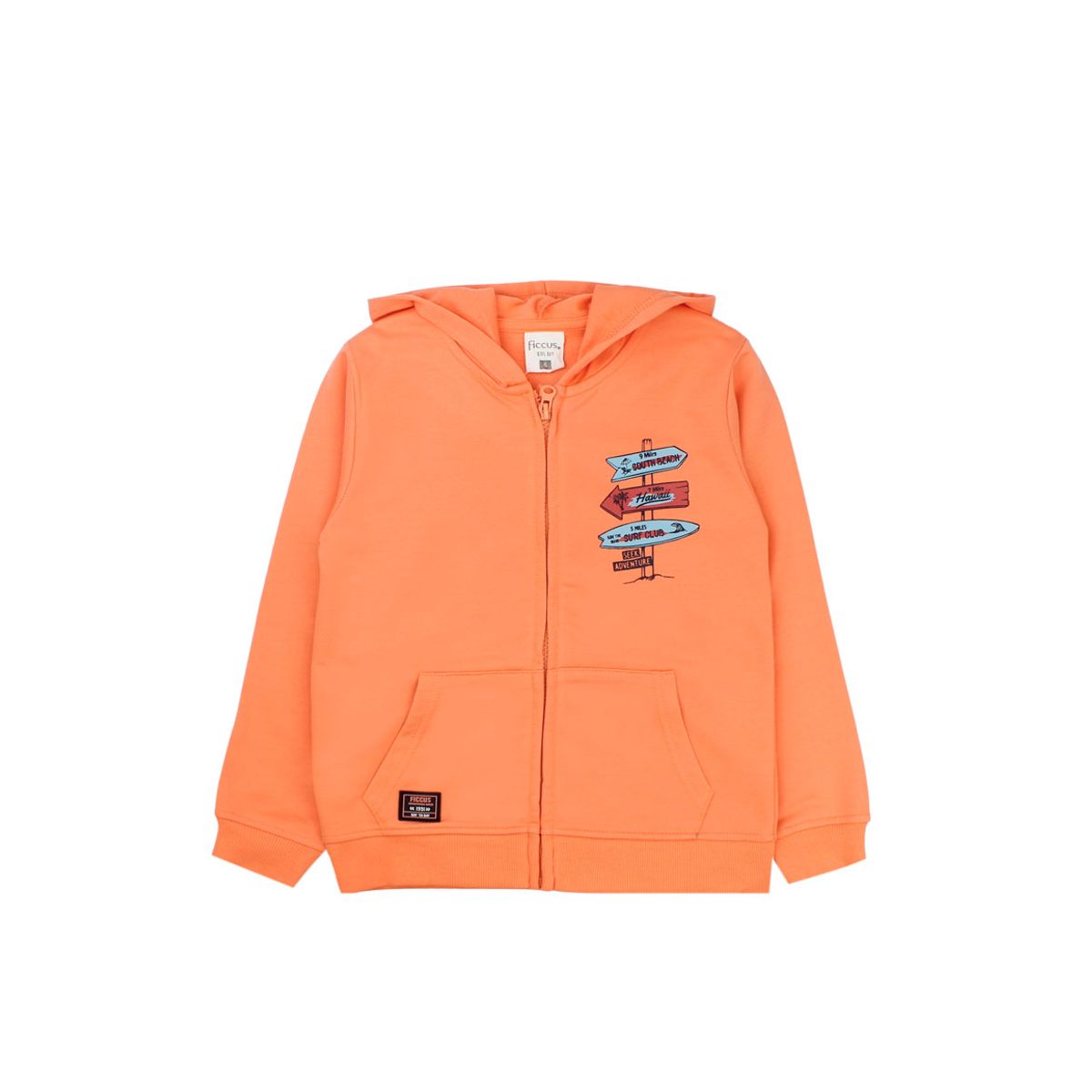 FICCUS - Polerón Niño Day To Day 2610727 Naranjo Ficcus