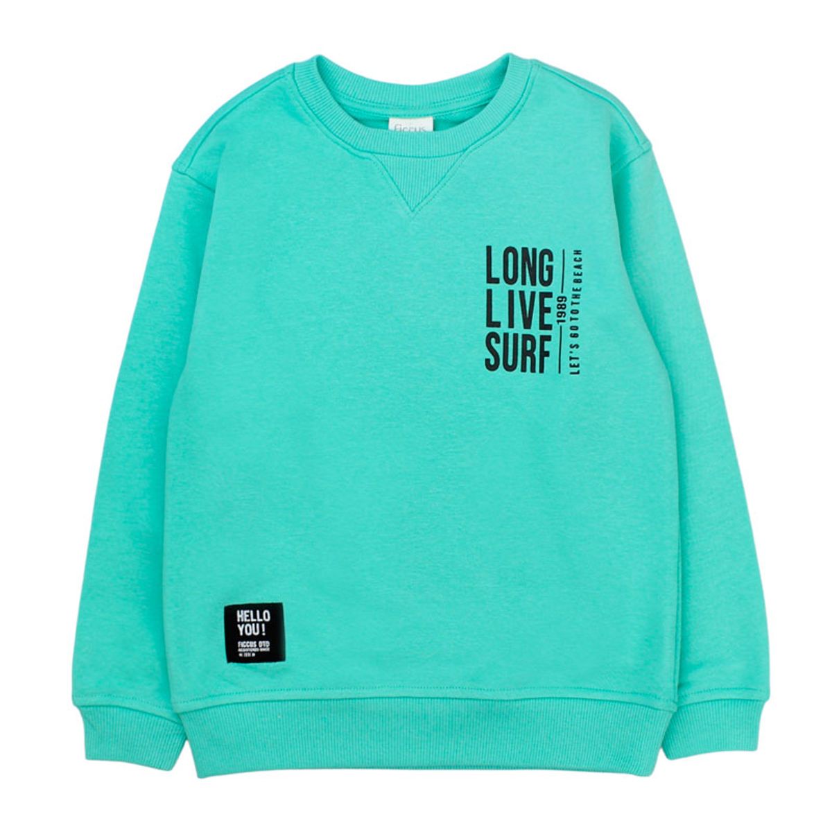 FICCUS - Polerón Niño Day To Day 2610763 Verde Ficcus