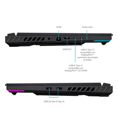 Imagen 2 del producto Notebook ROG Strix G16 AMD Ryzen 9 16GB RAM 512GB SSD RTX 5050 16""