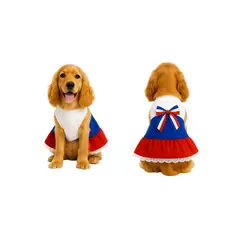 GENERICO - Vestido Huasa para Perro Talla 2XL - Fiestas Patrias
