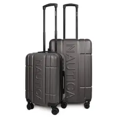 NAUTICA - Pack 2 maletas S+M Amsterdam 10 y 20kg gris - Gris