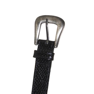 Imagen 2 del producto Cinturón Cuero Genuino Suculenta negro